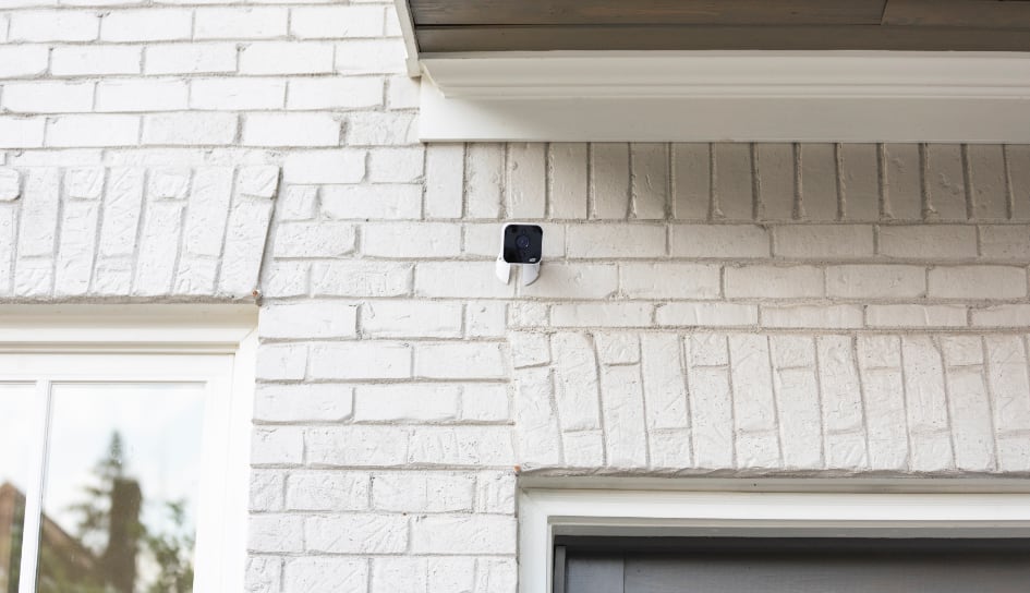 ADT outdoor camera on a Wausau home